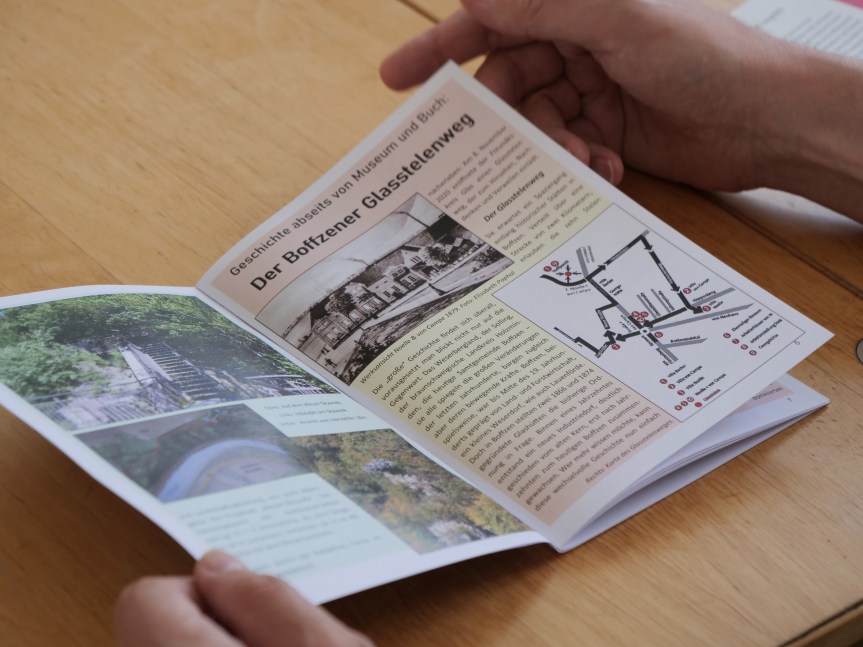 Der Boffzener Glasstelenweg in den Lauenförder&nbsp;Blättern