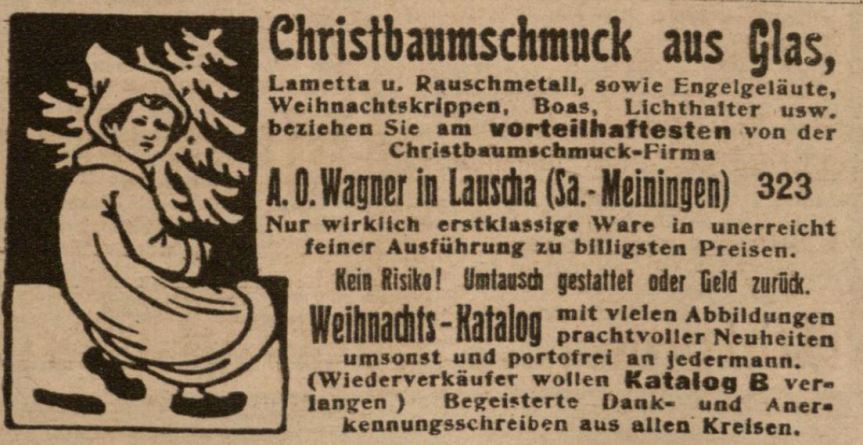 Christbaumschmuck aus Glas – die Anfänge in&nbsp;Lauscha